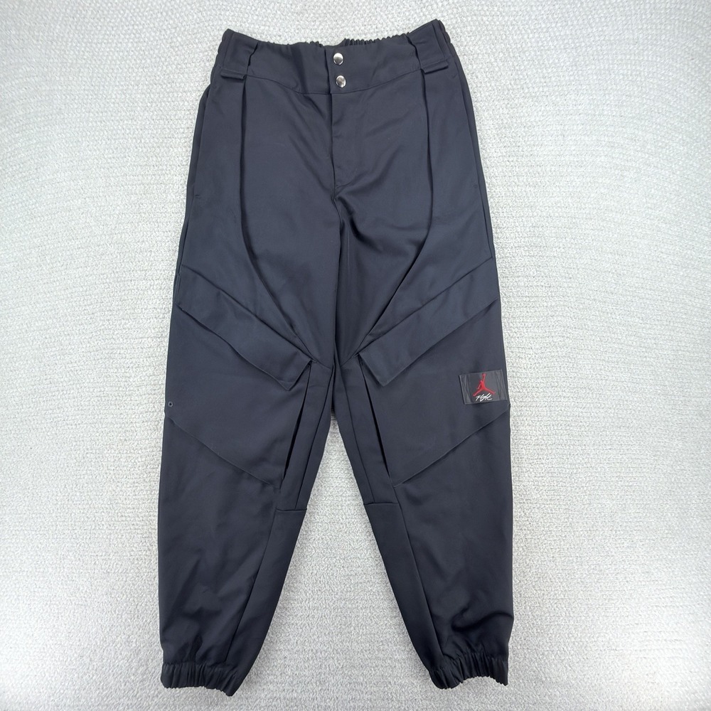 Jordan Essentials Utility Pants Womens Small Black Jogger Cargo Athletic CW6450‎